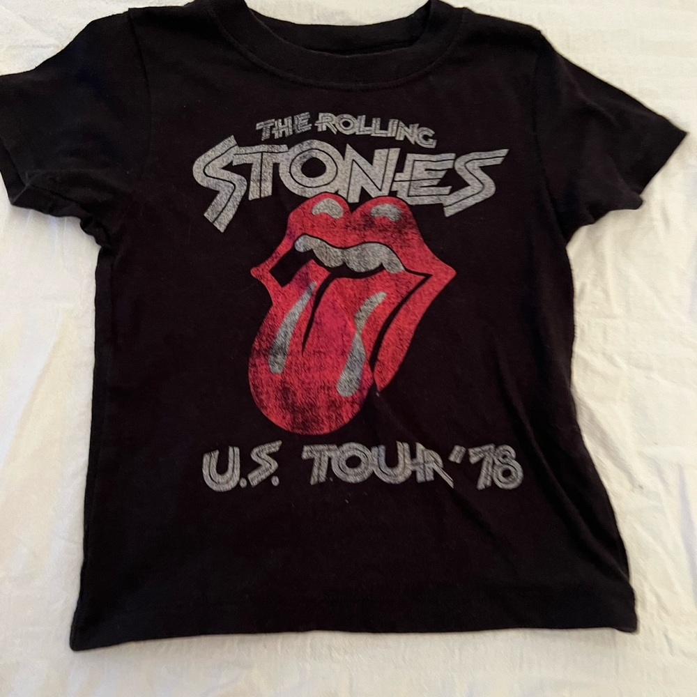 Rolling stones toddler shirt